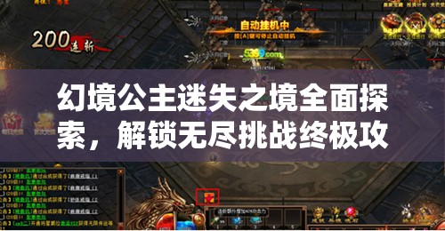 幻境公主迷失之境全面探索，解鎖無(wú)盡挑戰(zhàn)終極攻略與技巧詳解